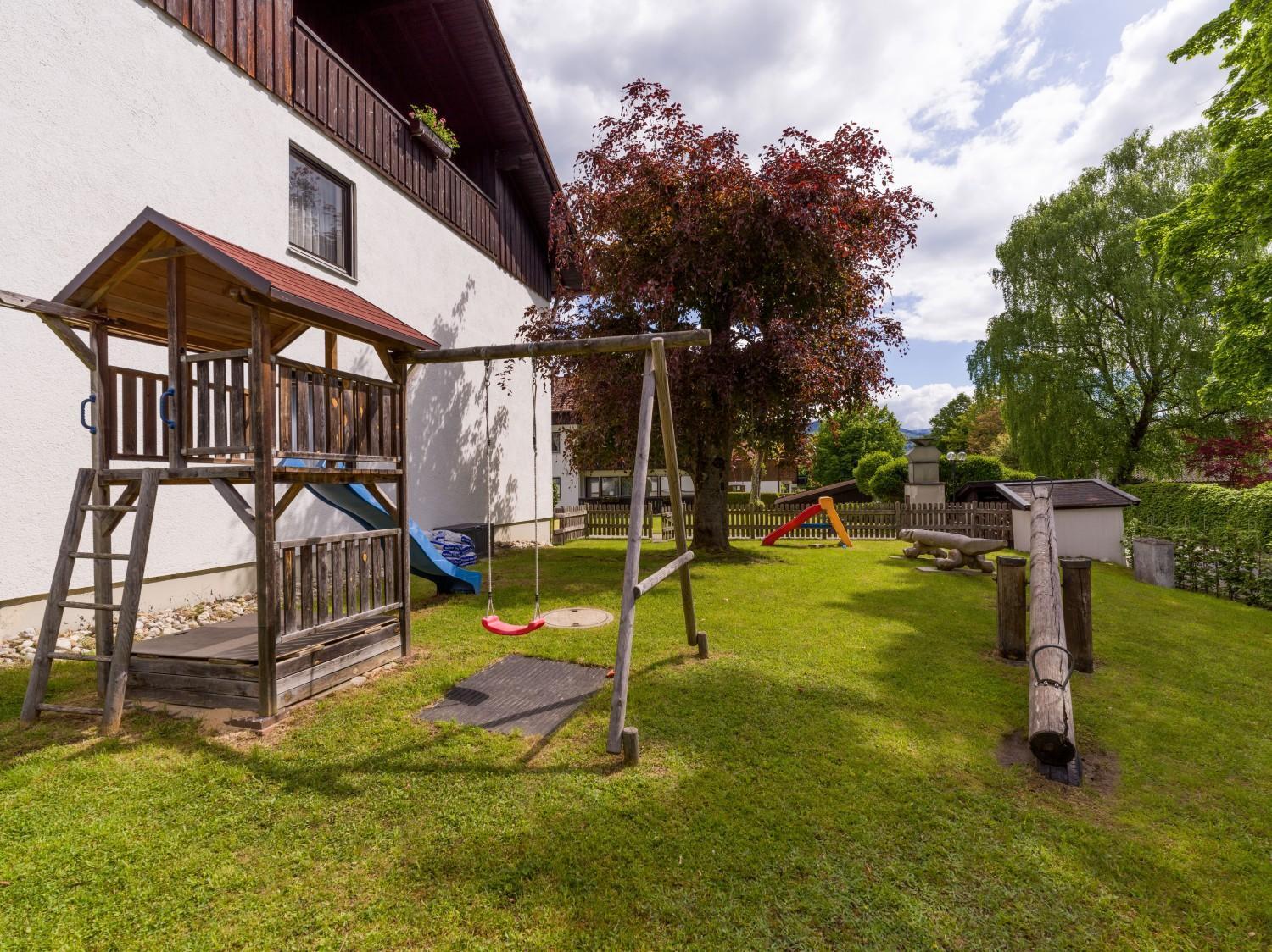 Ferienwohnanlage Oberaudorf F7 Mit Hallenbad Und Sauna Bagian luar foto